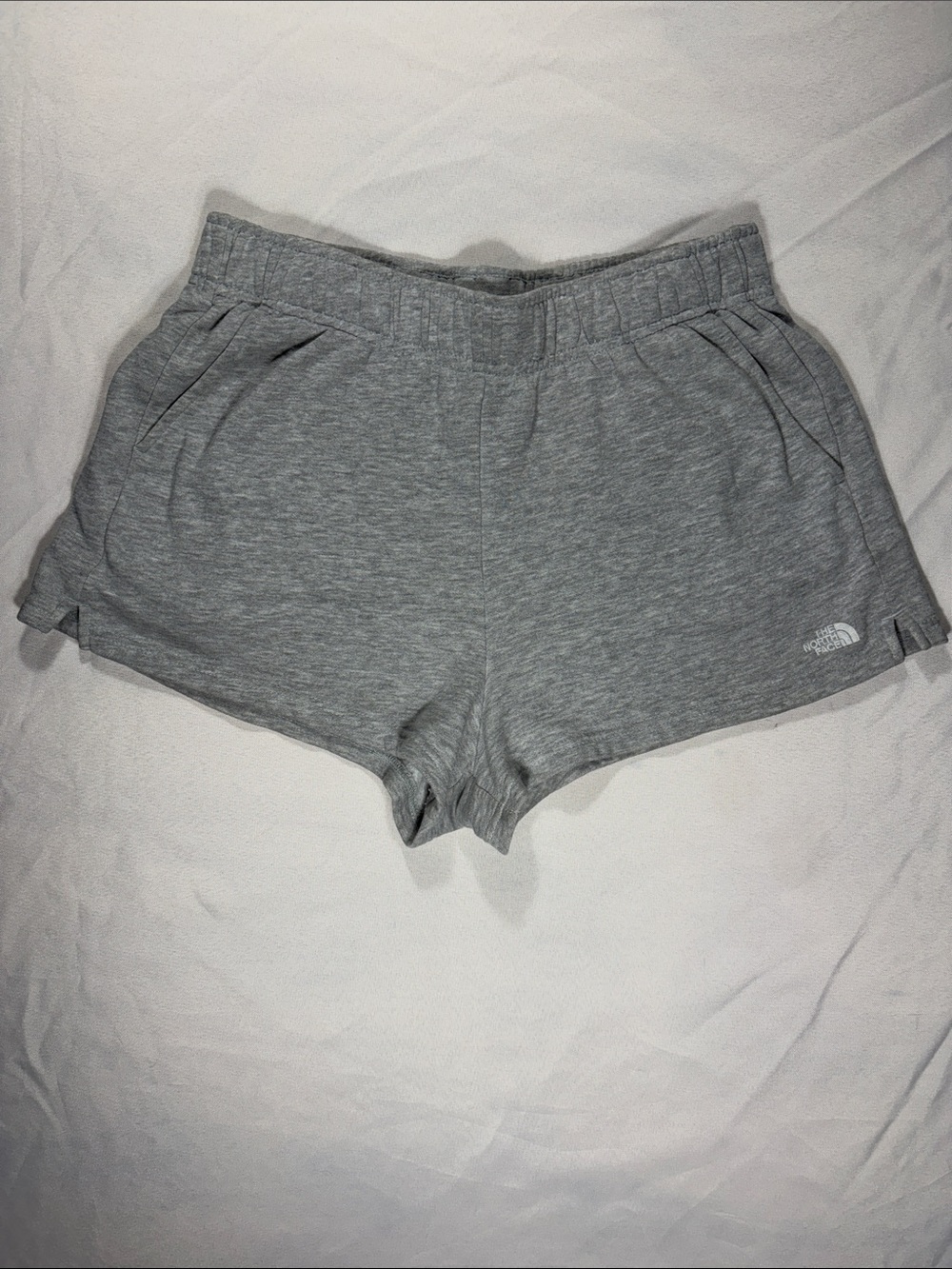 The North Face Women's Light Gray Athletic Shorts